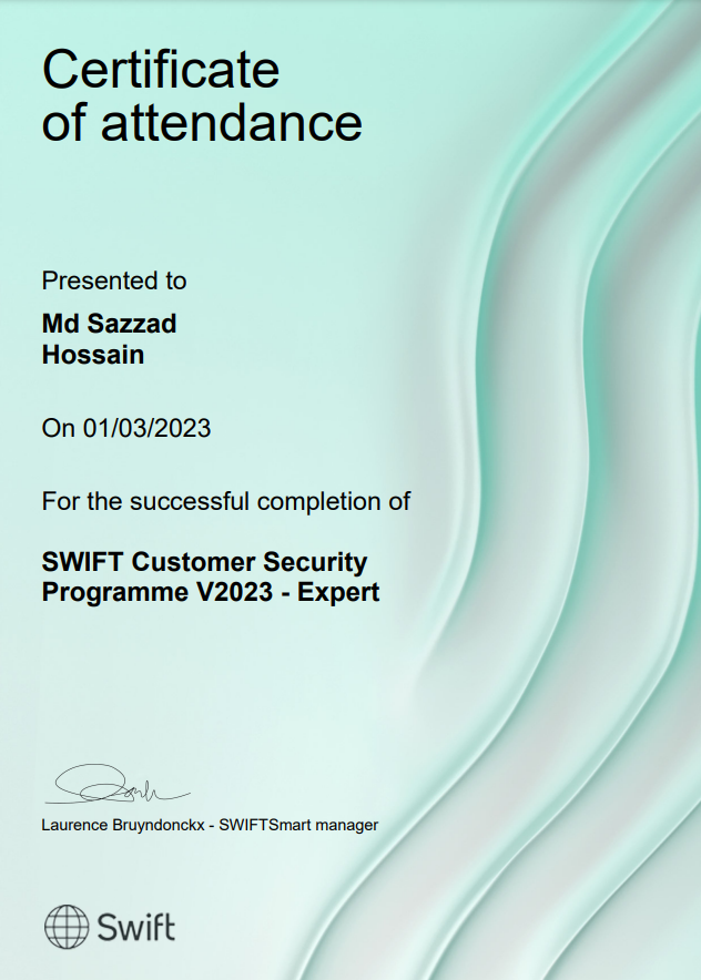 SWIFT CSP